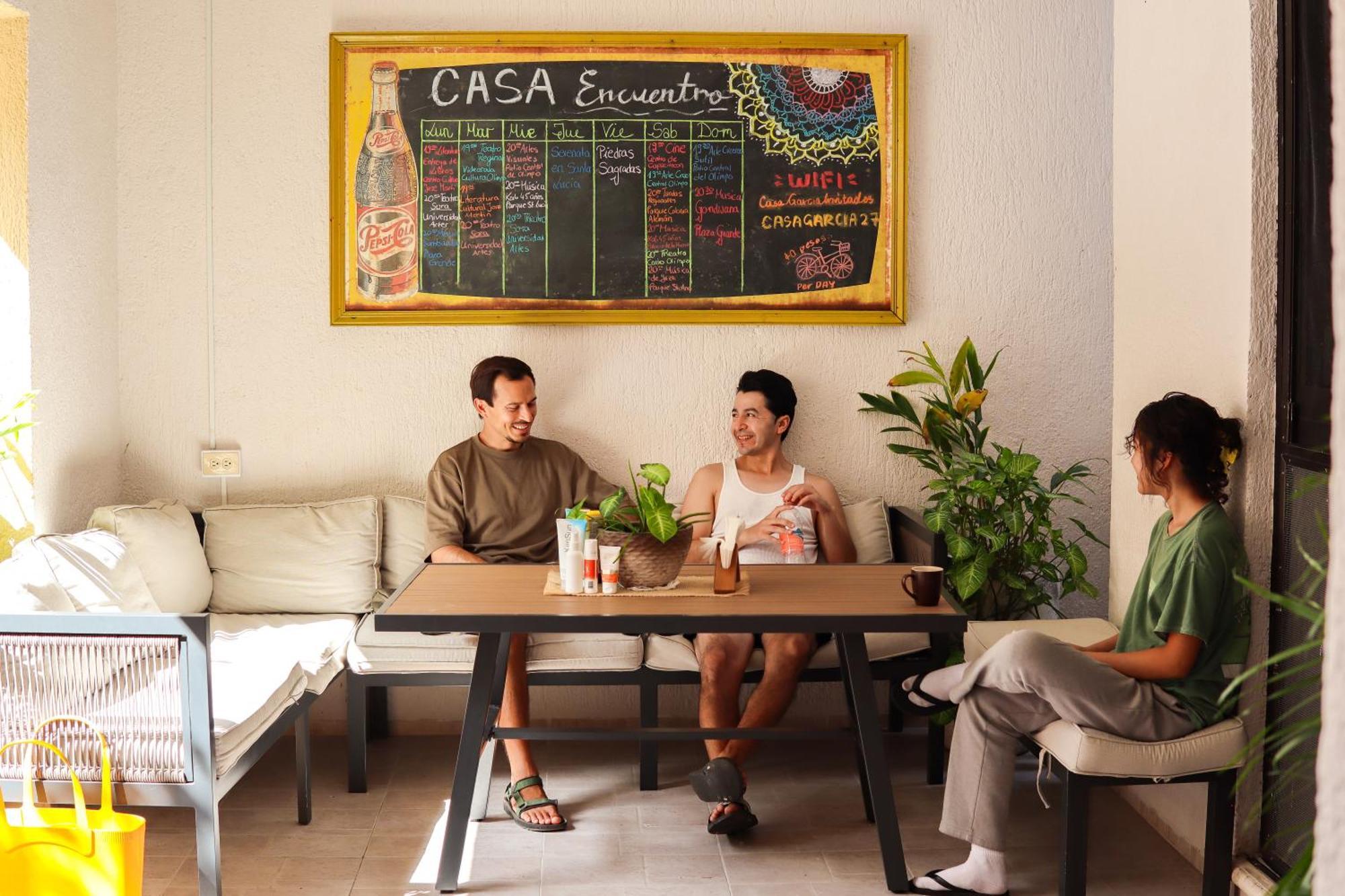 Casa Encuentro De Joaquin Garcia Hostel Merida Bagian luar foto